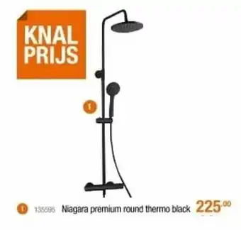 Niagara premium round thermo black