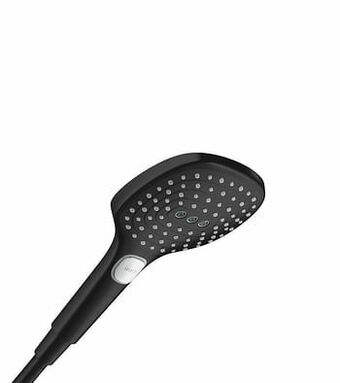 X2O Hansgrohe Raindance Select E 120 handdouche ø12cm 3 functies Matt Black aanbieding
