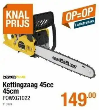 Powerplus kettingzaag powxg1022