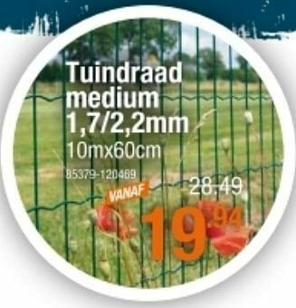 Cevo Tuindraad medium aanbieding