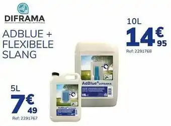 Auto5 Adblue + flexibele slang aanbieding