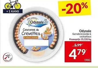 Intermarché Odyssee Garnalenkroontje & Cocktailsaus aanbieding