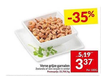 Intermarché Verse Grijze Garnalen aanbieding
