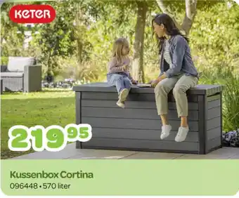 Happyland Kussenbox Cortina 570 liter aanbieding