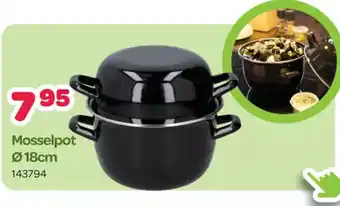 Happyland Mosselpot Ø18cm aanbieding