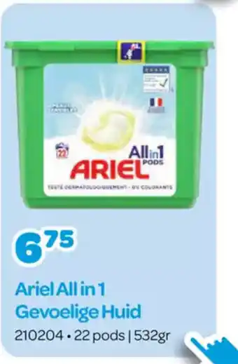 Ariel All in 1 Gevoelige Huid -22 pods | 532gr