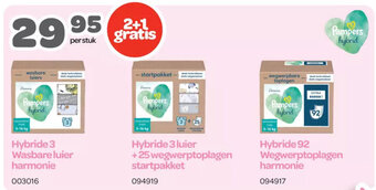 Happyland Pampers hybrid aanbieding