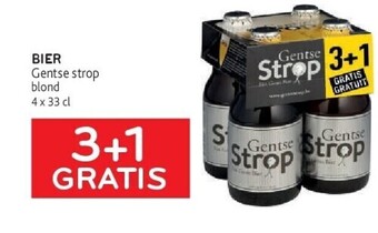 Alvo Bier gentse strop blond 4 x 33 cl aanbieding