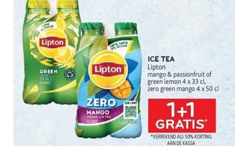 Alvo Ice tea lipton aanbieding
