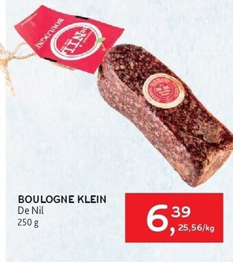 Boulogne klein de nil 250 g
