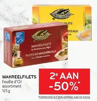 Alvo Makreelfilets feuille d’or assortiment aanbieding