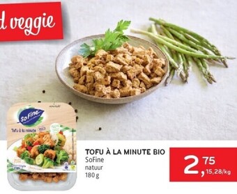 Alvo Tofu à la minute bio aanbieding