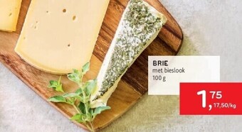 Brie met bieslook 100 g