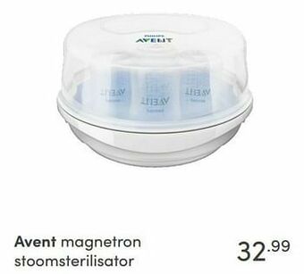 Philips avent magnetron stoomsterilisator