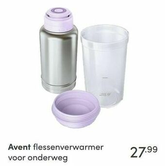 Baby & Tiener Avent flessenverwarmer voor onderweg aanbieding