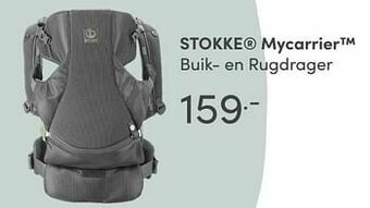 Baby & Tiener Stokke mycarrier buik- en rugdrager aanbieding