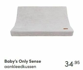 Baby & Tiener Baby’s only sense aankleedkussen aanbieding