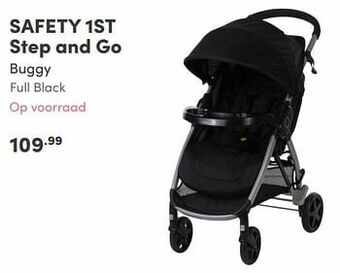 Baby & Tiener Safety 1st step and go buggy full black aanbieding