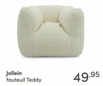 Baby & Tiener Jollein fauteuil teddy aanbieding