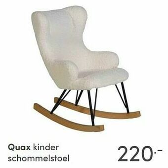 Baby & Tiener Quax kinder schommelstoel aanbieding