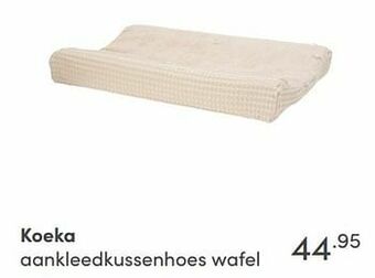 Baby & Tiener Koeka aankleedkussenhoes wafel aanbieding