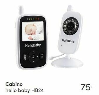 Baby & Tiener Cabino hello baby hb24 aanbieding