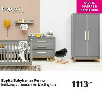 Baby & Tiener Bopita babykamer fenna aanbieding