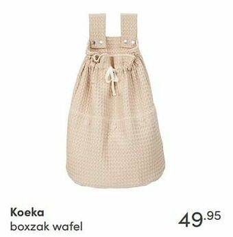 Baby & Tiener Koeka boxzak wafel aanbieding