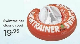 Baby & Tiener Swimtrainer classic rood aanbieding