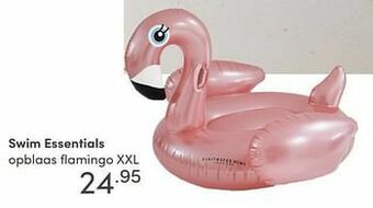 Baby & Tiener Swim essentials opblaas flamingo xxl aanbieding