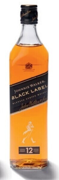 Colruyt Johnnie walker black label aged 12 years blended scotch whisky aanbieding