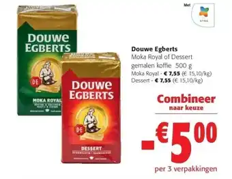 Colruyt Douwe egberts moka royal of dessert aanbieding