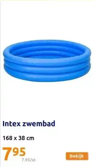 Action Intex zwembad aanbieding