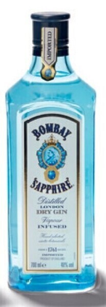 Colruyt Bombay sapphire london dry gin 40 % vol 70 cl aanbieding
