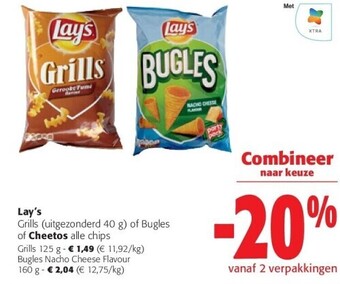 Colruyt Lay's  grills aanbieding