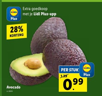Lidl Avocado aanbieding
