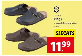 Lidl LIVERGY Clogs aanbieding