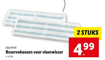 Lidl AQUAPUR Reservehoezen voor vloerwisser aanbieding