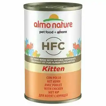 Zooplus 6 x 140 g Almo Nature HFC Kattenvoer - Tonijn & Kip aanbieding