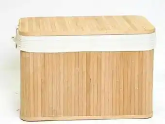 Multi bazar Koffers Bamboe Naturel 60X40X40Cm aanbieding