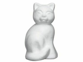 Multi bazar Styropor Figuur Poes Groot 23Cm aanbieding