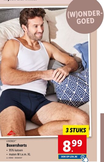 Lidl LIVERGY Boxershorts aanbieding