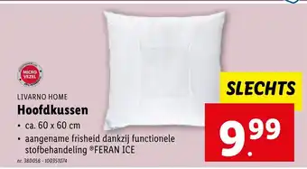 Lidl LIVARNO HOME Hoofdkussen aanbieding
