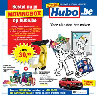 Hubo Ruitenreiniger WV50 Plus aanbieding