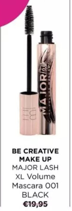 ICI PARIS XL BE CREATIVE MAKE UP MAJOR LASH XL Volume Mascara 001 BLACK aanbieding