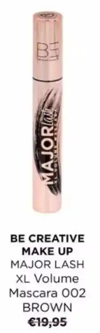 ICI PARIS XL BE CREATIVE MAKE UP MAJOR LASH XL Volume Mascara 002 BROWN aanbieding