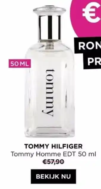ICI PARIS XL TOMMY HILFIGER Tommy Homme EDT 50 ml aanbieding