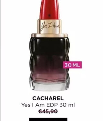 ICI PARIS XL CACHAREL Yes I Am EDP 30 ml aanbieding