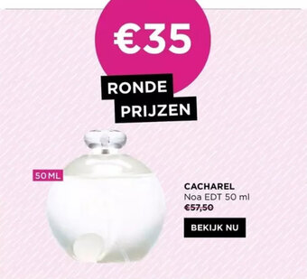 ICI PARIS XL CACHAREL Noa EDT 50 ml aanbieding