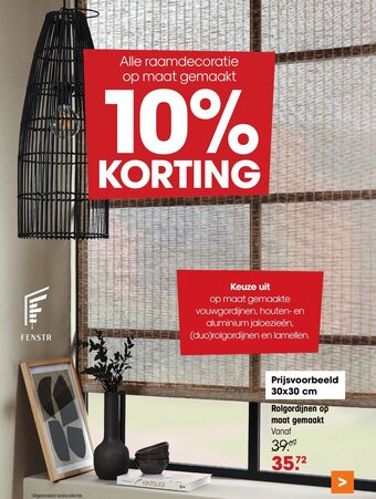 Kwantum Rolgordijnen op maat gemaakt 30 x 30 cm aanbieding